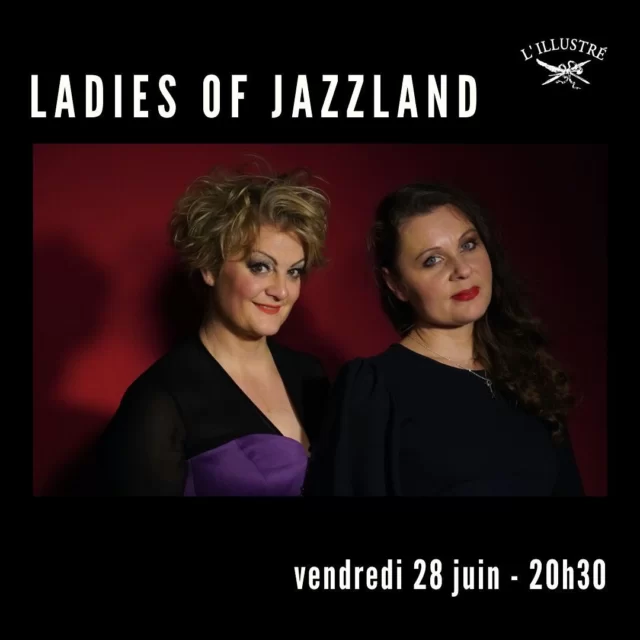 Vendredi 28 juin à partir de 20h30 venez assister à une soirée jazz à L’Illustré. Le duo : Ladies of Jazzland vous plongeront dans un univers envoutant rythmé par la voix d’Oriane et les notes de piano d’Elena.

Pour venir boire un verre ou dîner, les réservations se font au 03 25 40 00 88 ou sur notre site : www.lillustre.com

L’Illustré, 8 rue Champeaux
10000 Troyes